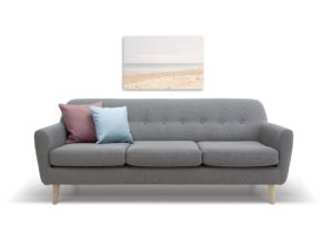 "Douce Plage" - Tableau photo smooth and soft de l'artiste Ségolène Trousset