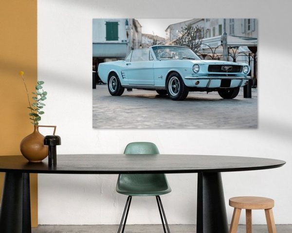 "Hollywood en Ré" - Ford Mustang immortalisée par l'artiste photographe Ségolène Trousset
